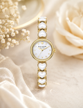 Kate Spade Heart Bracelet Watch Gold Mother of Pearl